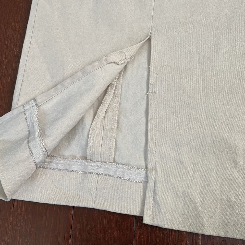 Women's Liz Claiborne Spaghetti Strap Dress With Slits And Built In Bra 10 - Picture 11 of 16